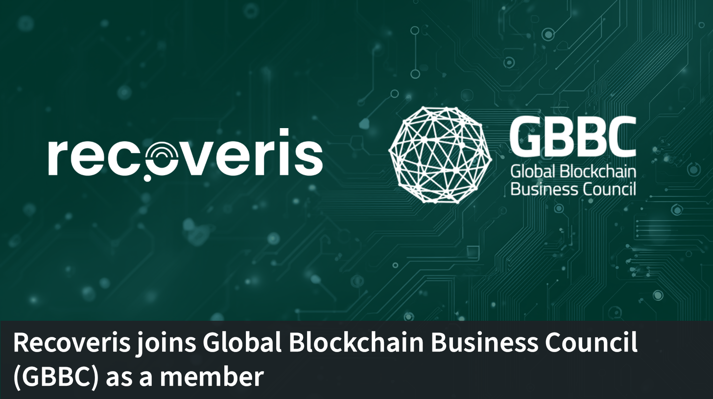 Recoveris Joins Global Blockchain Business Council (GBBC)