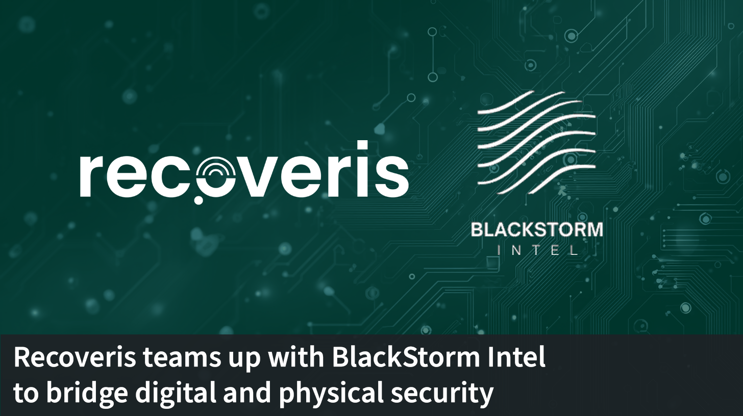 Recoveris teams up with BlackStorm Intel to bridge digital and physical security in web3