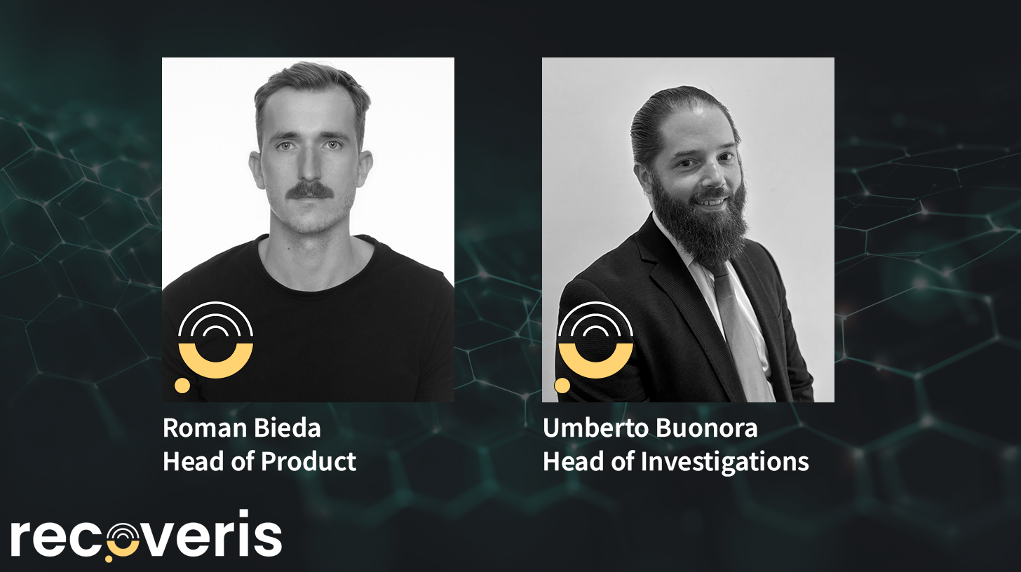 Strategic Leadership Changes Accelerate Recoveris' Evolution Into Tech-Driven Blockchain Intelligence
