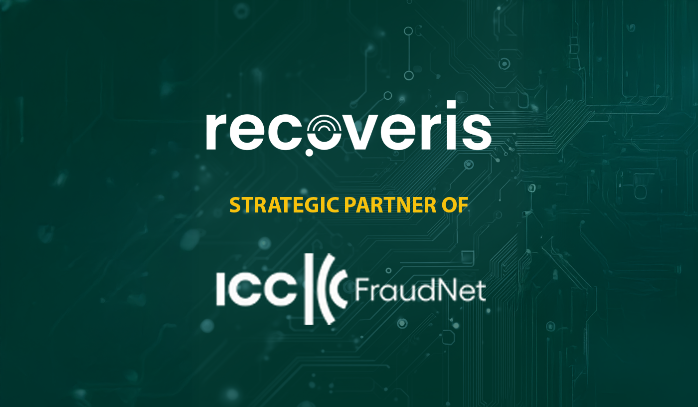 Recoveris Joins ICC FraudNet as Strategic Partner