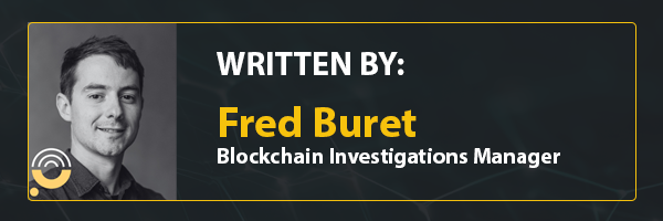 Author: Fred Buret, Blockchain Ivestigations Manager at Recoveris