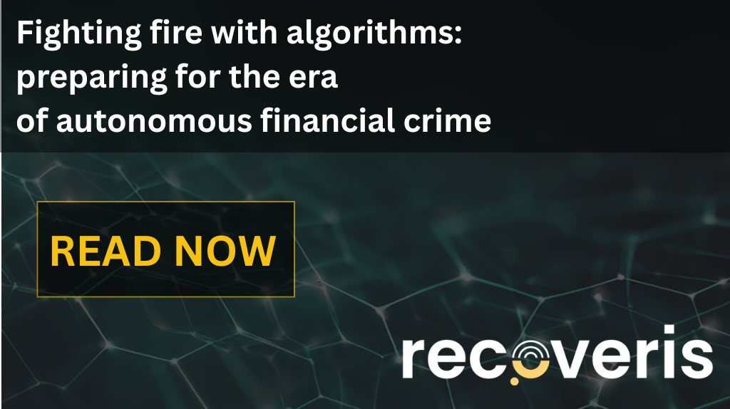 Fighting fire with algorithms: preparing for the era of autonomous financial crime