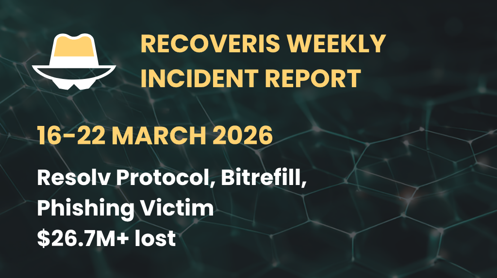 Weekly Incident Report: March 16–22, 2026