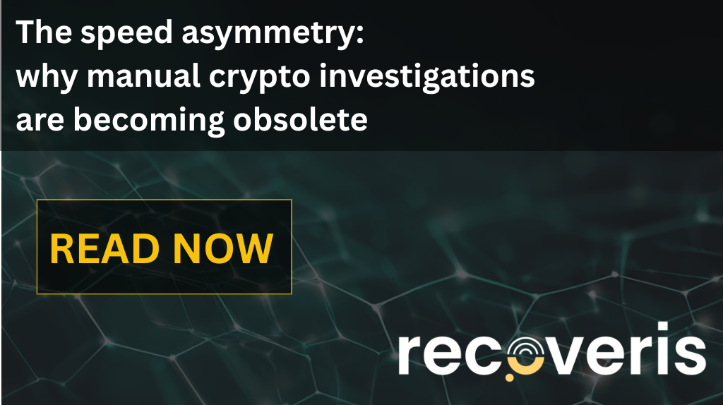The speed asymmetry: Why manual crypto investigations are becoming obsolete