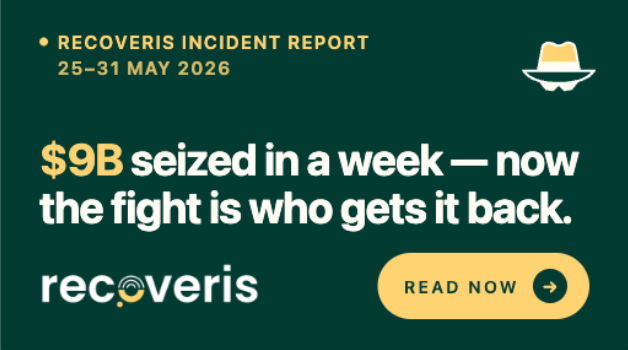 Recoveris Weekly Incident Report 25-31 May 2026