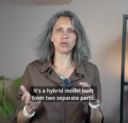 Kateryna Kononova explaining the hybrid architecture behind the Recoveris AI Investigator