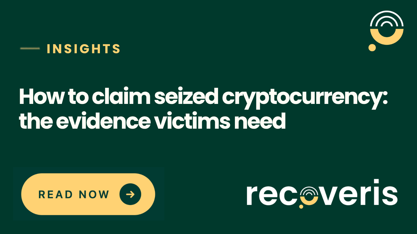 How to claim seized cryptocurrency: the evidence victims need